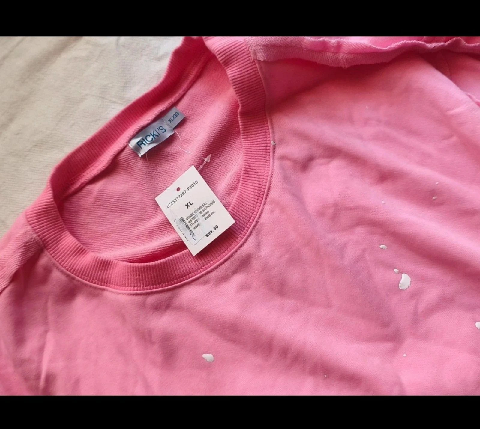 Oversized roze trui van Ricki's (nieuw met labels) | Maat XL – photo 10